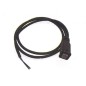 Female power cable complete with battery MAORI snow thrower POWER P14 - 018636