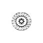 Rigid clutch disc 40089 FOR FIAT AGRI 8513705 GG4 40089 005