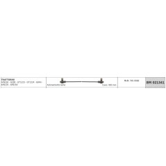 MTD Traktorschild-Antriebskabel AF9150 G200 GT1223 604H AF6150 Kabel 430 mm