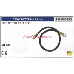 Negative battery cable black 50cm lawn mower mower mower mower mower
