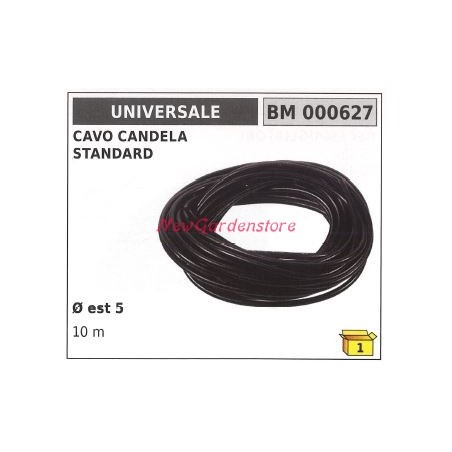 Câble de bobine Connecteur de bougie d'allumage capuchon UNIVERSAL 000627 5mm 10 mètres