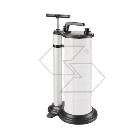 Pompe à main pour huile moteur usagée capacité d'aspiration 9 litres R313117 | Newgardenstore.eu