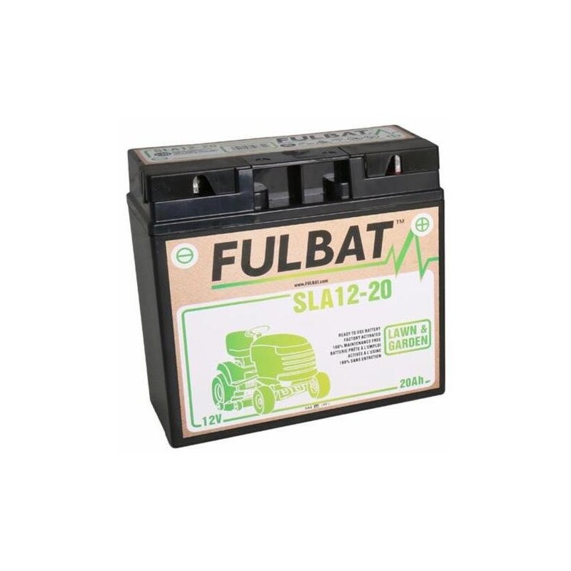Batteria a gel per rasaerba da 12 V, 20 Ah. Adattabile 167x77x182 -+  - 32963