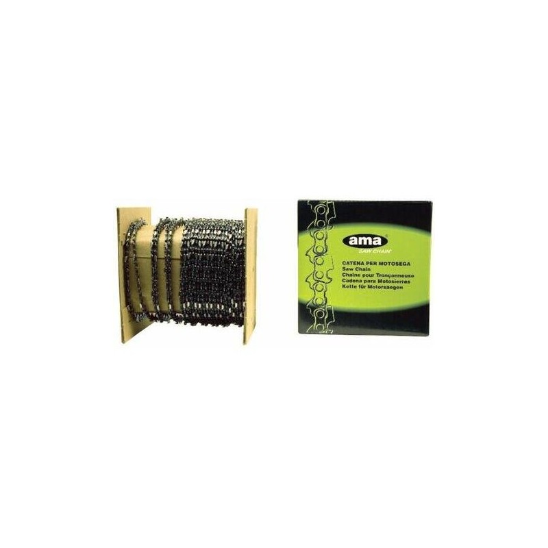 Kette für Kettensäge Ama 3/8"-058"-1,5mm- In Rollen von 100"-30m - 61284