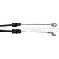 Engine brake control cable for lawn tractor CASTELGARDEN 181000625/0