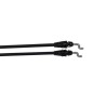 Lawn tractor engine brake control cable MTD 746-0552