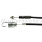 Cable de mando del embrague tractor de césped compatible WOLF 4955 055