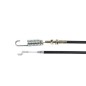 Cable compatible MTD 31A-32AD706 quitanieves longitud de cable 1200 mm