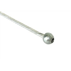 Cavo con sfera per rasaerba tosaerba lunghezza 2000 mm diametro 2,5 mm 450191 | Newgardenstore.eu