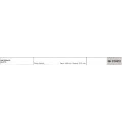 Engine brake cable GREEN LINE motor mower GL87FM cable 1400 mm sheath 1155 mm | Newgardenstore.eu