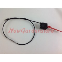 Engine brake cable red lever handle GRIN lawn mower PM46 PRO PM53 PRO | Newgardenstore.eu