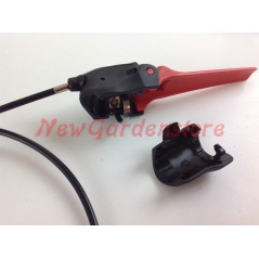 Engine brake cable red lever handle GRIN lawn mower PM46 PRO PM53 PRO | Newgardenstore.eu