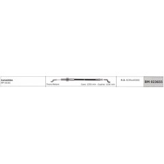 Motorbremskabel MAORI Rasenmäher MP 4414S Kabel 1355 mm Ummantelung 1150 mm