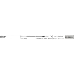 MOWOX cortacésped cable freno motor PM5160SA cable 1360mm vaina 1160mm con registro | Newgardenstore.eu