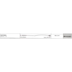 SNAPPER flat tractor 33" - 41" engine brake cable 1270 mm cable 15477