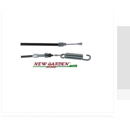 Cable de inserción de la cuchilla tractor cortacésped CASTELGARDEN TC122 2 vers. | Newgardenstore.eu