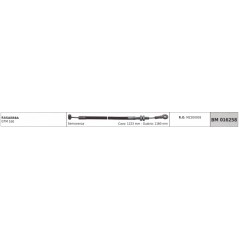 Cavo semovenza HONDA rasaerba GTM 530 cavo 1223 mm guaina 1160 mm