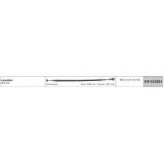 HONDA self-propelled mower cable HRA 216 cable 1205 mm sheath 1077 mm