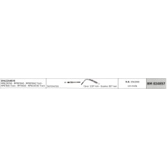 Cable quitanieves MAORI MPB1587AE MPB976AE cable 1197 mm vaina 837 mm