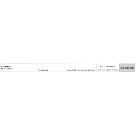 Cavo semovenza MOWOX rasaerba PM4645SHW-H cavo 1435mm guaina 1175mm con registro | Newgardenstore.eu
