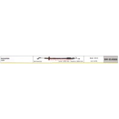 BRILL cable de acelerador para cortacésped 43BR 014986 | Newgardenstore.eu
