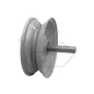 Metal wheel rim with lateral axle on bearings Ø  25x103 mm