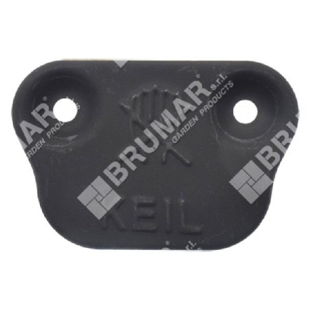 Placa de fijación del silenciador para motosierras ZOMAX 4.006.0031.01 - 051893 | Newgardenstore.eu