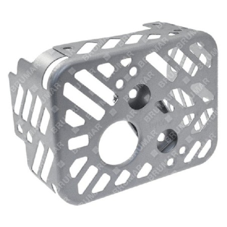 Protection de silencieux pour moteurs et tondeuses DUCAR 472501 - 055697 | Newgardenstore.eu