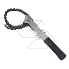 Chain spanner for screw-on oil filter all models