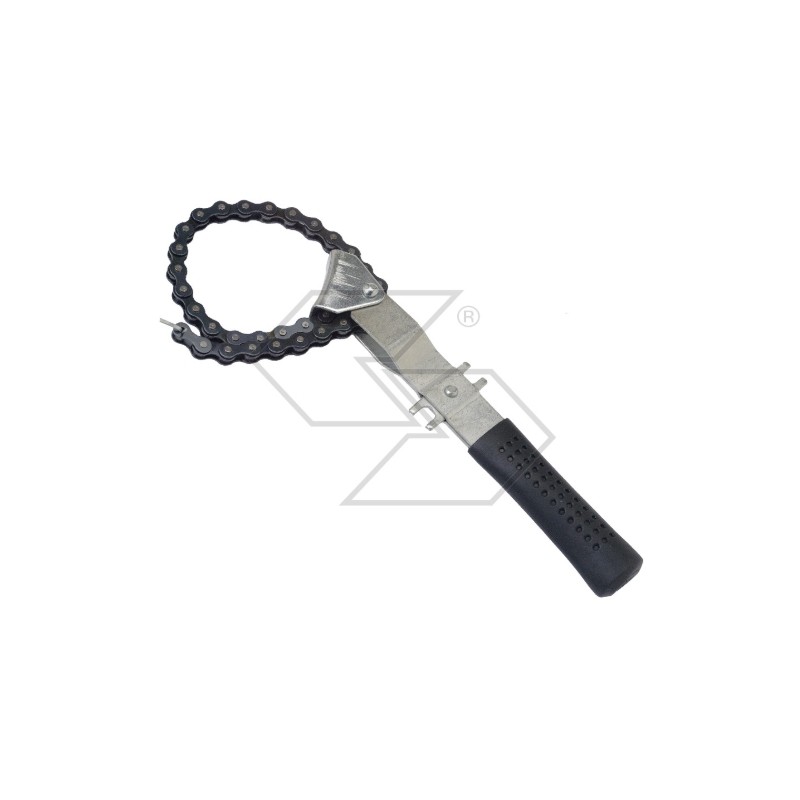 Chain spanner for screw-on oil filter all models