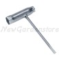 Combination spanner for removing AC 10x19 spark plugs 37270305