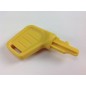 Chiave di sicurezza GIALLA quadro CRUSCOTTO BRIGGS & STRATTON trattorino tagliaerba