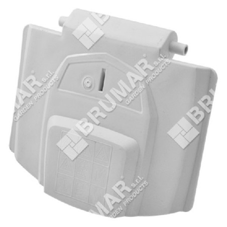 Rear exhaust cover for MAORI lawnmower - 048621 | Newgardenstore.eu