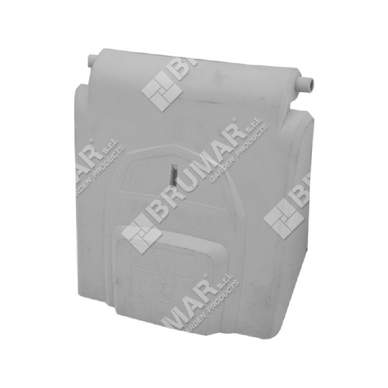 Rear exhaust cover for MAORI lawnmower - 047529