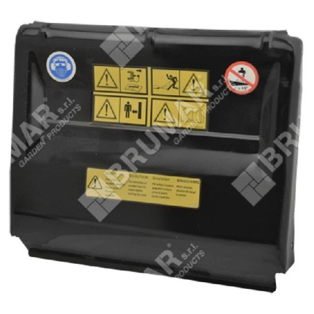 Hintere Auspuffabdeckung für MAORI-Rasenmäher – 018505 | Newgardenstore.eu