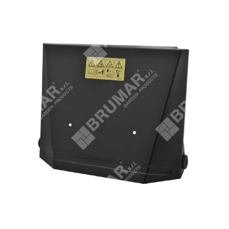 Rear exhaust cover for SANDRIGARDEN lawnmower - MAORI - 013611
