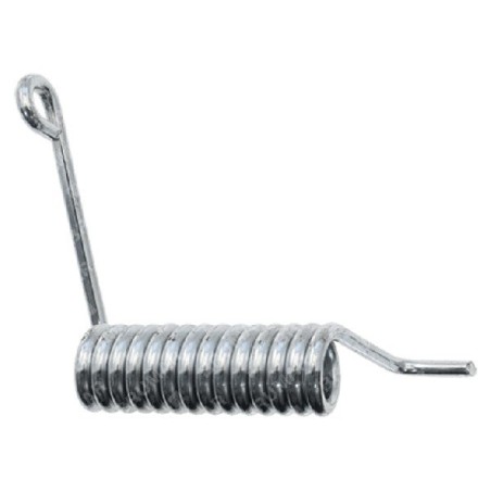 Right rear exhaust cover spring for MAORI Silver Line lawnmower - 030931 | Newgardenstore.eu