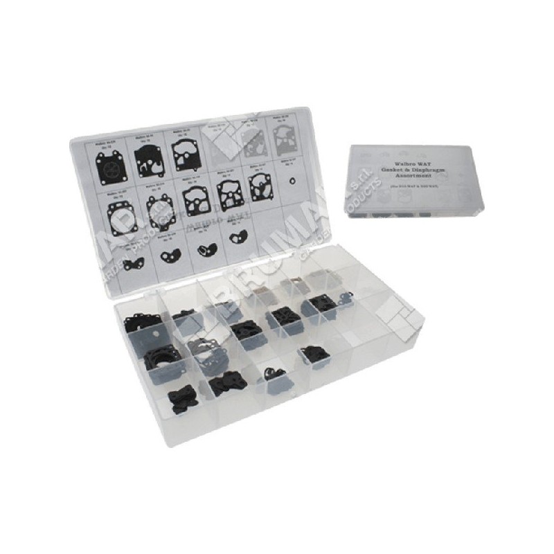 Jeu de membranes et joints pour carburateurs WALBRO D10-WAT / D20-WAT - 018165