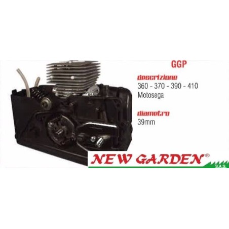 Cylinder and piston kit chainsaw 360-370-390-410 d:39mm 8227007/2 GGP 395037 | Newgardenstore.eu