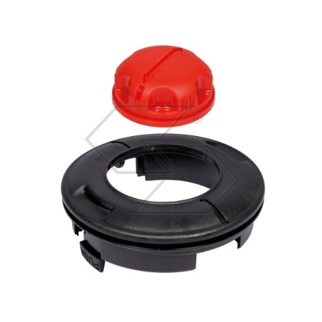 Cuerpo inferior y pomo Cabezal desbrozadora Easy Work diam.130mm R303086 | Newgardenstore.eu