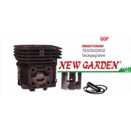 Cilindro de pistón Desbrozadora TB32 SB32 XB32 original STIGA 183070004/0 | Newgardenstore.eu