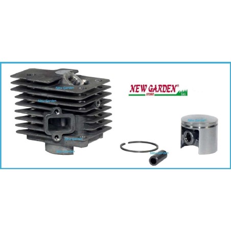 Cylinder and piston kit compatible chainsaw P34 38mm 395036 GGP 8540600 | Newgardenstore.eu