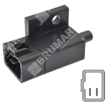 Sicherheitsknopf für MAORI-KOMPATIBLE Traktoren - 026604 | Newgardenstore.eu