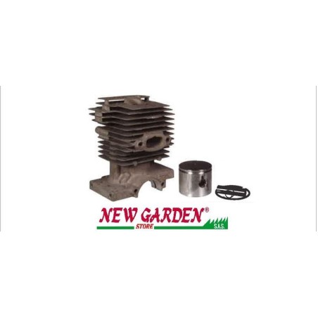 Chainsaw cylinder and piston kit 132 37mm 50030002 500032010 EMAK 395012 | Newgardenstore.eu