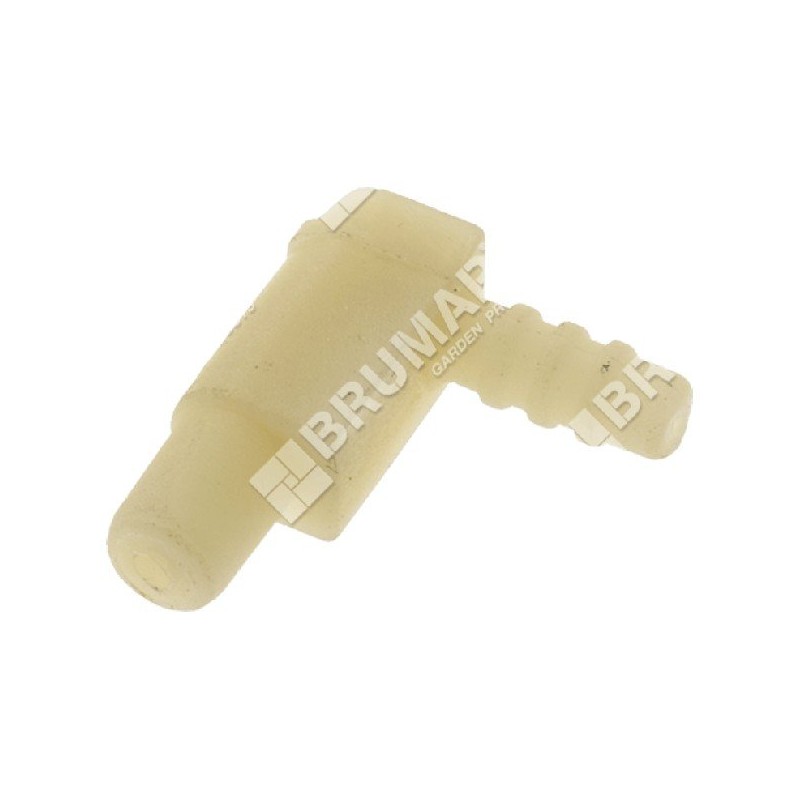 Racor de tubo de aceite angular para podadoras IKRA - COMPATIBLE MOGATEC - 043284