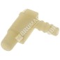Racor de tubo de aceite angular para podadoras IKRA - COMPATIBLE MOGATEC - 043284