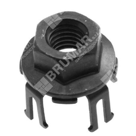 Dado barra M8 x 1.25 esagono 13 per motoseghe HUSQVARNA COMPATIBILE - 048374 | Newgardenstore.eu