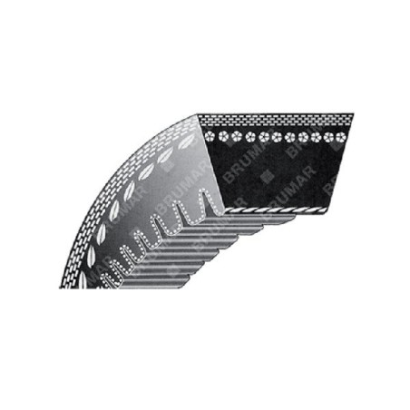 TOOTHED V-BELT section 3L - Z type 19 1/2 inch SANDRIGARDEN - MAORI COMPATIBLE - 010756 | Newgardenstore.eu