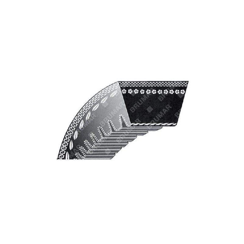 CORREA DENTADA tramo AX69 68 29/32 pulgadas para trituradoras COMPATIBLE GTM - 047222