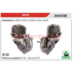 EFCO brushcutter piston cylinder 8200 8220 8260 STARK 25/26 4161570R | Newgardenstore.eu